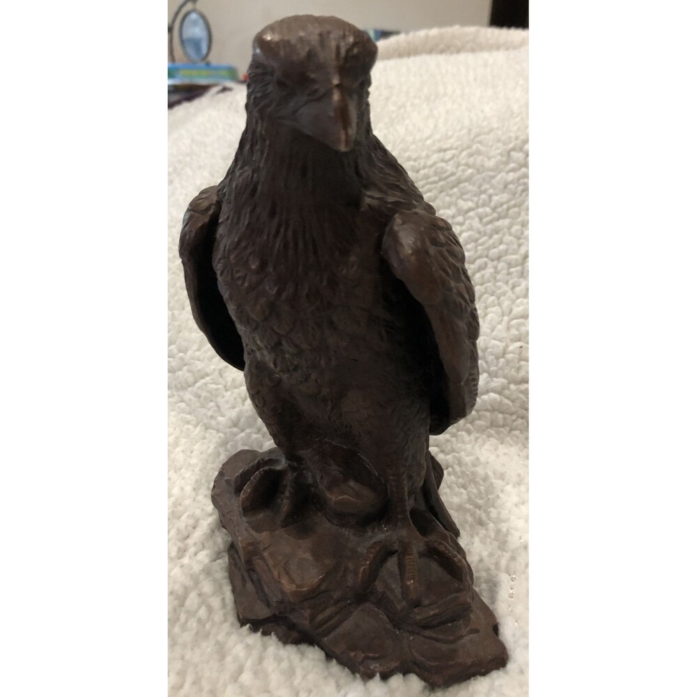 Red Mill Handcrafted Eagle Sculpture Made In USA